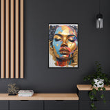 Gorgeous Graffiti Allure Matte Canvas, Black Frame