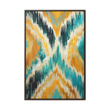 Ikat Light Gallery Canvas Wraps, Vertical Frame