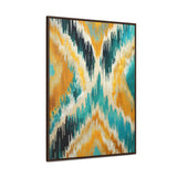 Ikat Light Gallery Canvas Wraps, Vertical Frame