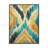 Ikat Light Gallery Canvas Wraps, Vertical Frame