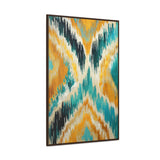 Ikat Light Gallery Canvas Wraps, Vertical Frame