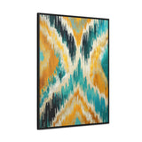 Ikat Light Gallery Canvas Wraps, Vertical Frame