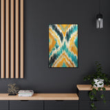 Ikat Light Gallery Canvas Wraps, Vertical Frame