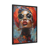 Regal Matte Canvas, Black Frame