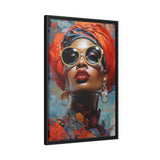 Regal Matte Canvas, Black Frame