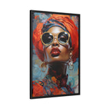 Regal Matte Canvas, Black Frame