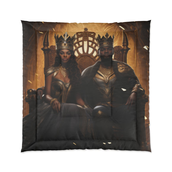 King and Queen II Comforter