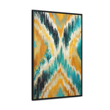 Ikat Light Gallery Canvas Wraps, Vertical Frame